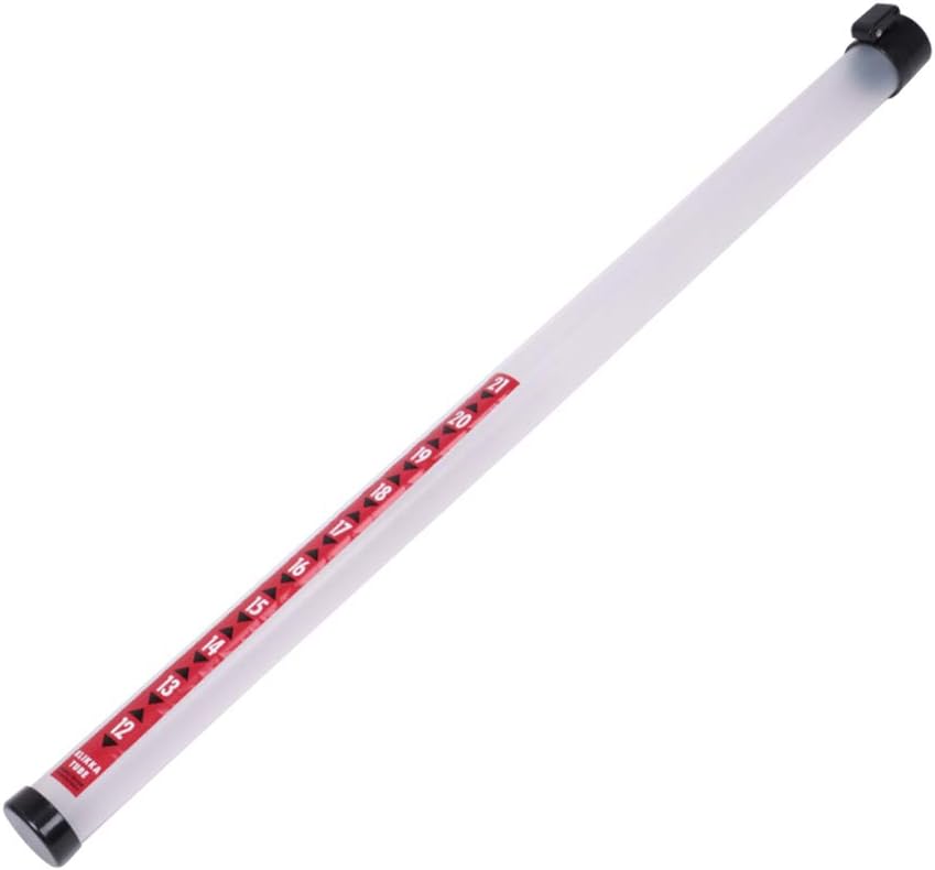 Golf Ball Picker Shag Tube - Plastic with Ball Release Retrievers Collector Grabber Picker Pick Up Sucker Tool